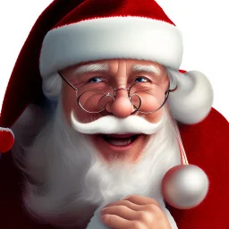 Santa Clause, portrait, detailed, 8k resolution, warm light