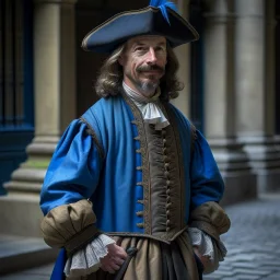 17th century man with nice clothes