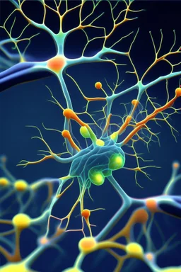 neurons working to gate the flow of charged atoms within the cell membrane