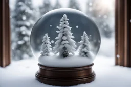 снежный шар, а внутри ось мира