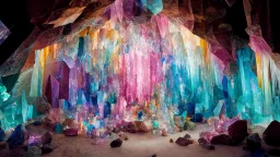 crystal cave, maximalism