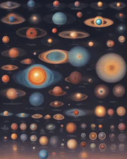 All the universes in human eyes