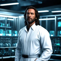 Jesus Lewis is the manager and chief scientist of Lab One which is a genetic engineering facility that is working on genetically modified clones of human beings in order to develop a class of engineered human beings who can survive the predators of Pandora. The clones are viewed as organic tools much like they were presented in Destination: Void where clones are sent out in specially prepared spac