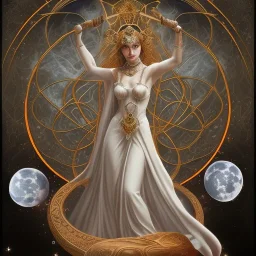 Hecate, Triple moon goddess, Queen of Witches