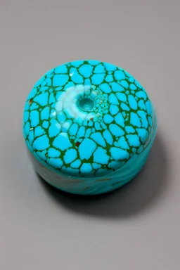 a turquoise duck egg