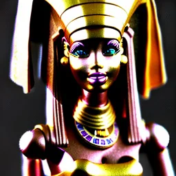 Barbie debates Egyptian pharoah