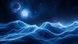 flow theme, abstractions and unoque stunning shapes, water, dark galaxy , deep sea water with nebula and big deep galaxy, music, soft verry fade 2d nervous system with fade little lightings floatings in background, deep sea, deep colors: dark blue, purple, white, pale green, pale silver gray colors, stunning composition with dremlike vibe, slow flow of a light wave-like water, deep colors, emotional, etheral, neurodivergens ambient soul , abstractions, soft pale neuron web, stunning, cinemati