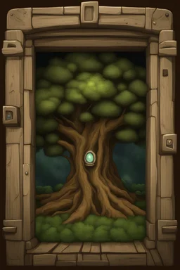 a tree portal door for the 2d