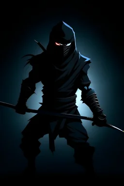 Dark shadow ninja