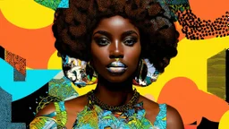 In an abstract and minimalist world, afrofuturism