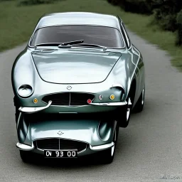 BENT volvo p1800 BY dALI