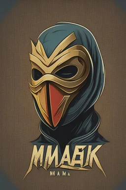 Masked man logo design