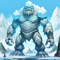 gigant ice golem