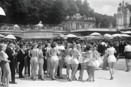 the launch of the first bikini at Casino de Paris In 1946, designed by former engineer Louis Réard, which marked the beginning of a bikini revolution.