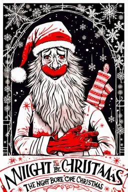 The night before Christmas was bloody and hysterical