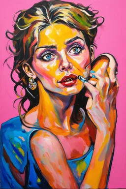fear whispering sweet nothings in your ear; lowbrow modern art