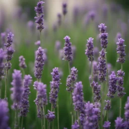 Concept of a lavender flower in a tourist hotel