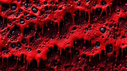 Horror Art of Abstract Porosity: Vibrant Porous Diseaased Pus Scabs Putrid Wet Oozing Texture Background Perfect for skin textures.