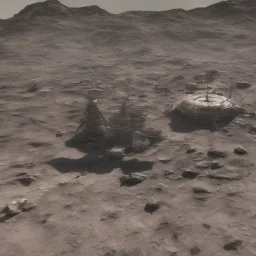 alien base on the moon