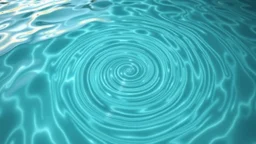 a video of water waves created Cymatics patterns that sound waves make on water in pretty lab pool experiment that sync with music ferquency