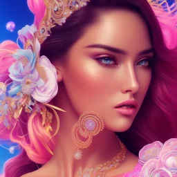 sexy, beautiful, young woman, detailed gorgeous face, vaporwave aesthetic, synthwave, colorful, psychedelic, artstation, concept art, smooth, extremely sharp detail, finely tuned detail, ultra high definition, 8 k, unreal engine 5, ultra sharp focus, illustration, art by artgerm mary dimova, jim lee, greg rutkowski and alphonse mucha