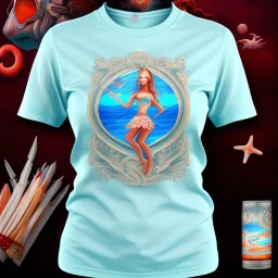 scordamaglia girl shirt beach ocean