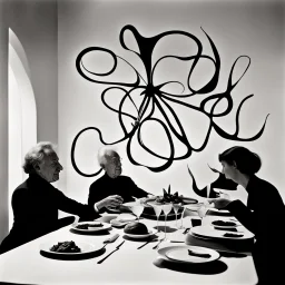 Thanksgiving dinner with Alexander Calder