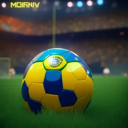 Football Brazil Pele,shallow depth of field, macro lens, unreal engine 5, ultra detailed, realistic