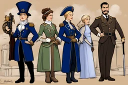 timeline illustration of Valerie d'Aubusson de domo Cappelaere-Drake - fictional character of the French saga "Un Français dans la Tourmente"*. She was an American born in 1920, a member of the US Military Auxiliary Service and wife of André d'Aubusson (www.deviantart.com/sonthisland…). Left to right: - WAVES soldier (1942-45) - wife of a French officer serving in Indochina (the first half of the 1950s) - wife of a French officer serving in Algieria (1950s&1960s) - MY VISION VALERIE AFTER THE S