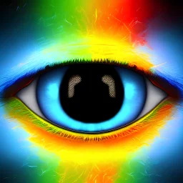 Rainbow eyes