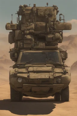 A combat vehicle with all the tools