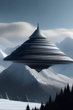 mountain-shaped ufo craft اهيهىل