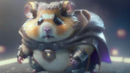 hamster humanoid supervillain, photorealistic, unreal engine 5, masterpiece, trending on artstation