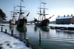 Port Royal en hiver