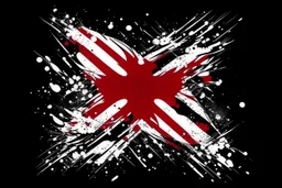 england flag proud english icons design style of pollock