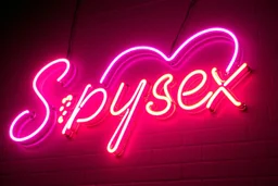 the spysex neon sign, ultimate psychedelic beauty