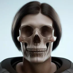 3d tranparent kAcrystal skull portrait, simmetric eyes, ambient, ultra realistic photo, unreal engine, paloroid, 100mm --aspect ratio 1:1