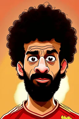 mo salah ,cartoon d2