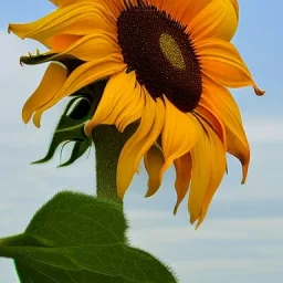 leopard sunflower