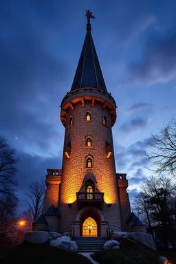 ельфіва вежа в модерному стилі