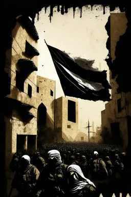 Al Quds, Black flag, army