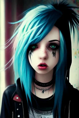 scene girl