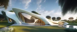 Casa campestre Zaha Hadid, 4k