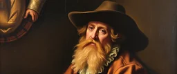 master oil painting by Rembrandt, loab
