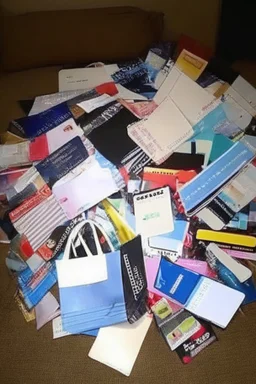 Lot of Credit Card , Offers, purchase , shopping bags