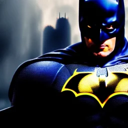 Ultra detailed fullbody Portrait in oil on canvas of Batman wearing Crysis type Armor,intense stare,extremely detailed digital painting, extremely detailed face,crystal clear Big eyes, mystical colors ,perfectly centered image, perfect composition, rim light, beautiful lighting,masterpiece,8k, stunning scene, raytracing, anatomically correct, in the style of robert e howard and Ken Kelley and Ohrai Noriyoshi and Simon Bisley and tomzj1