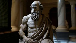 statue of socrates