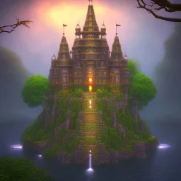 Jungle temple