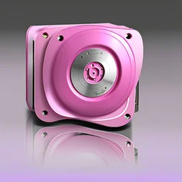 Pink CD-R design