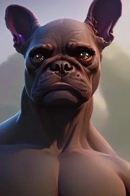 alien french bulldog musculature hulk body HD strong french bulldog hulk marvels Warcraft